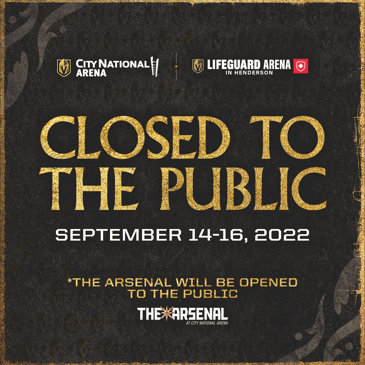 LifeguardArena's tweet image. Quick reminder that we’re closed through Friday. Can’t wait to see you all Saturday!