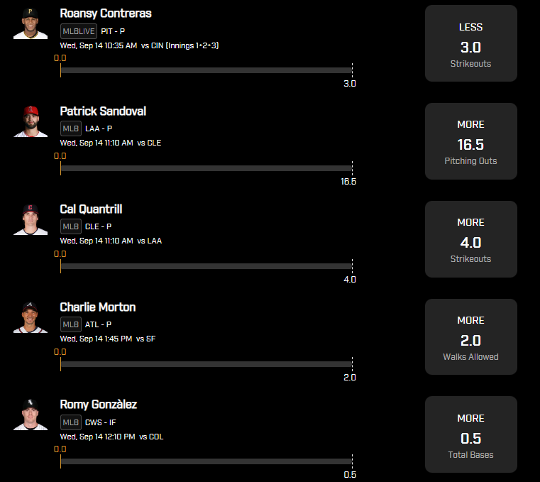 TextDFS's tweet photo. 1u flex plays for the early slate. I really think most of the pitcher lines are super tight on the early slate so i played super light here just putting 1u even on a 4 man flex. BoL if you tail! #GamblingTwitter #TextDFS #PrizePicks #MLB #Trending https://t.co/tzDp6YbGrJ