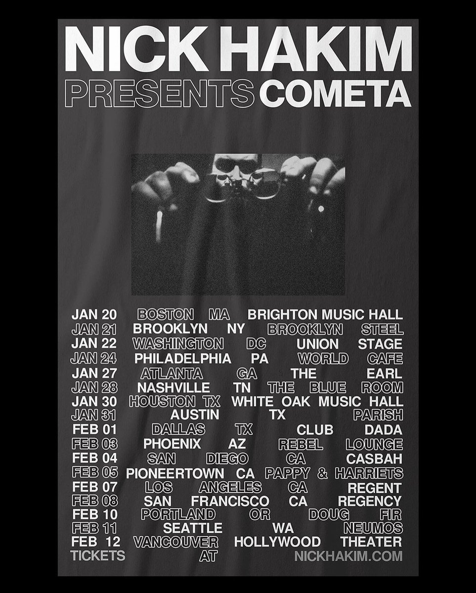 nick_hakim's tweet photo. Tour https://t.co/koi7VM68l7