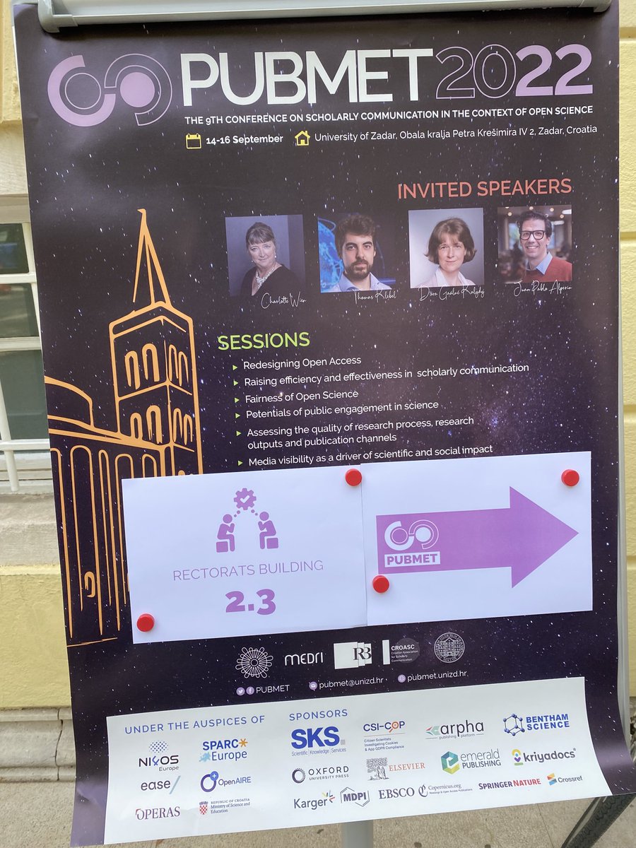 Honored to be invited speaker ⁦@PubMet⁩ and to have my portrait on the conference poster - see you alltomorrow #PUBMET2022