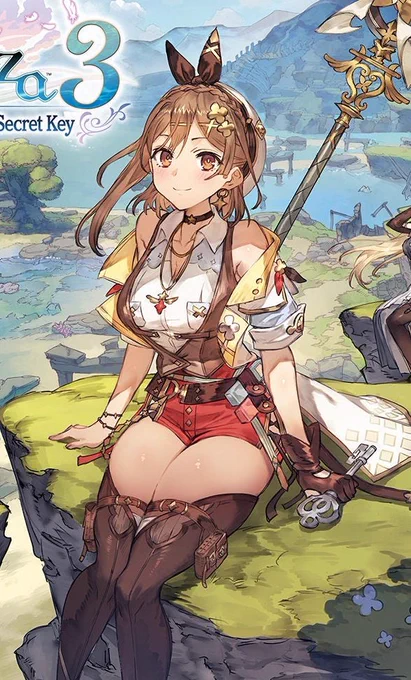 im pretty sure the reason a third Atelier Ryza game is coming out is because the universe has been trying to tell me specifically that I need to draw Reisalin 