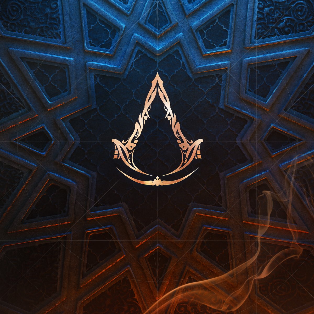 AssassinsFR's tweet photo. Le crest de Mirage renferme une signification cachée, conçue par le calligraphe @Hatem_Arafa_ https://t.co/Bh4id5JWex