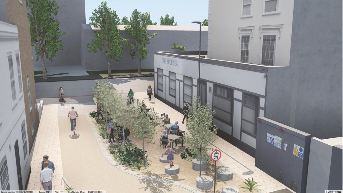 Woohoo! 🤲

Looks like this - or something very like it - is going to become reality, perhaps as soon as next spring....

Our #LTN really will be permanent then - and looking amazing!

moderngov.lambeth.gov.uk/ieDecisionDeta…