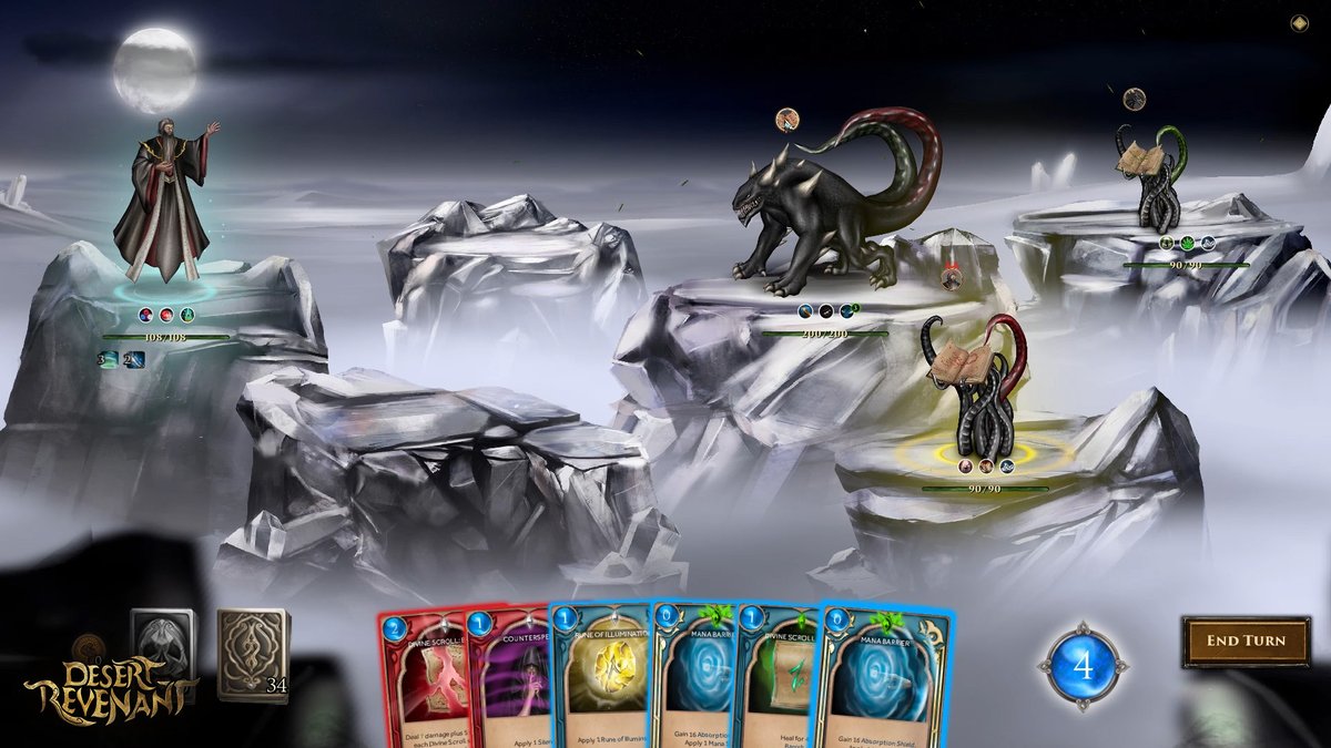 Kreationware's tweet photo. Hey guys! What creatures do you think will be the hardest to fight in #DesertRevenant?
Let us know your thoughts!

#Wishlist the game now on #steam --> https://t.co/OXAgZZZj0q

#videogame #roguelike #TCRG #deckbuilder #cardgame https://t.co/LQKj4x0C7y