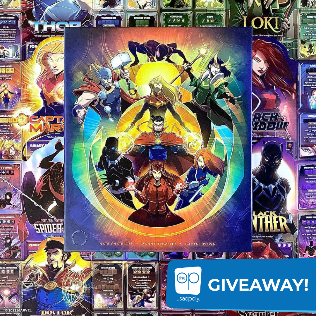Calling all heroes, it’s time for a GIVEAWAY! 

HOW TO ENTER
🎲 Like &amp; Retweet this post.
🎲 Follow @theopgames + <a href="/roxleygames/">Roxley</a>
🎲 Tag a friend &amp; tell us your favorite character from Marvel Dice Throne!

The giveaway closes on September 21 at 9:00 pm PST. US/Canada residents only.