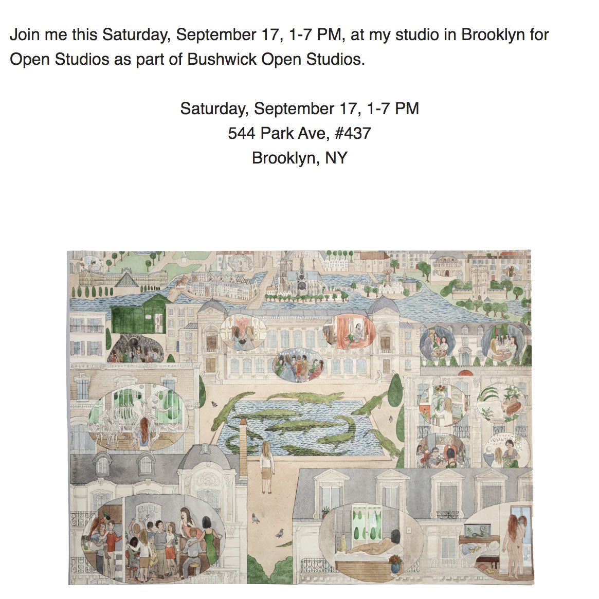 jenniferreiland's tweet photo. Join me this Saturday, September 17, 1-7 PM, at my studio in Brooklyn for Open Studios as part of Bushwick Open Studios. #bushwickopenstudios #BOS2022 https://t.co/LX4vg6OQDb