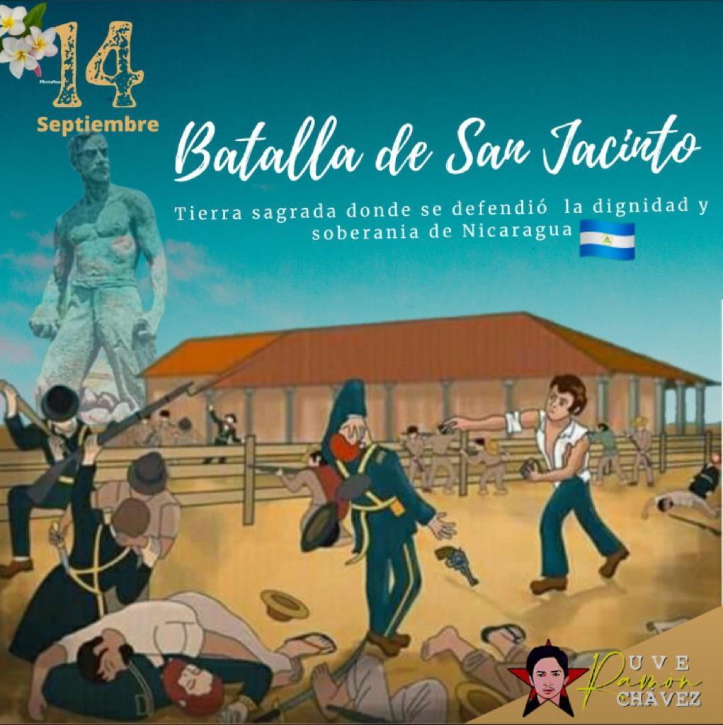 NicaraoNi's tweet photo. 🇳🇮 #14Sept 

✅ 166 años: Evento histórico en dónde se impuso la genialidad estratégica de 160 efectivos entre ellos 60 flecheros comandados por el Gral Estrada.
Los resultados:
✔️Gran victoria de los patriotas.
✔️ Derrota de William Walker
✔️Legado Soberano 
#HayPatriaHayPaz https://t.co/omDhozU7HV