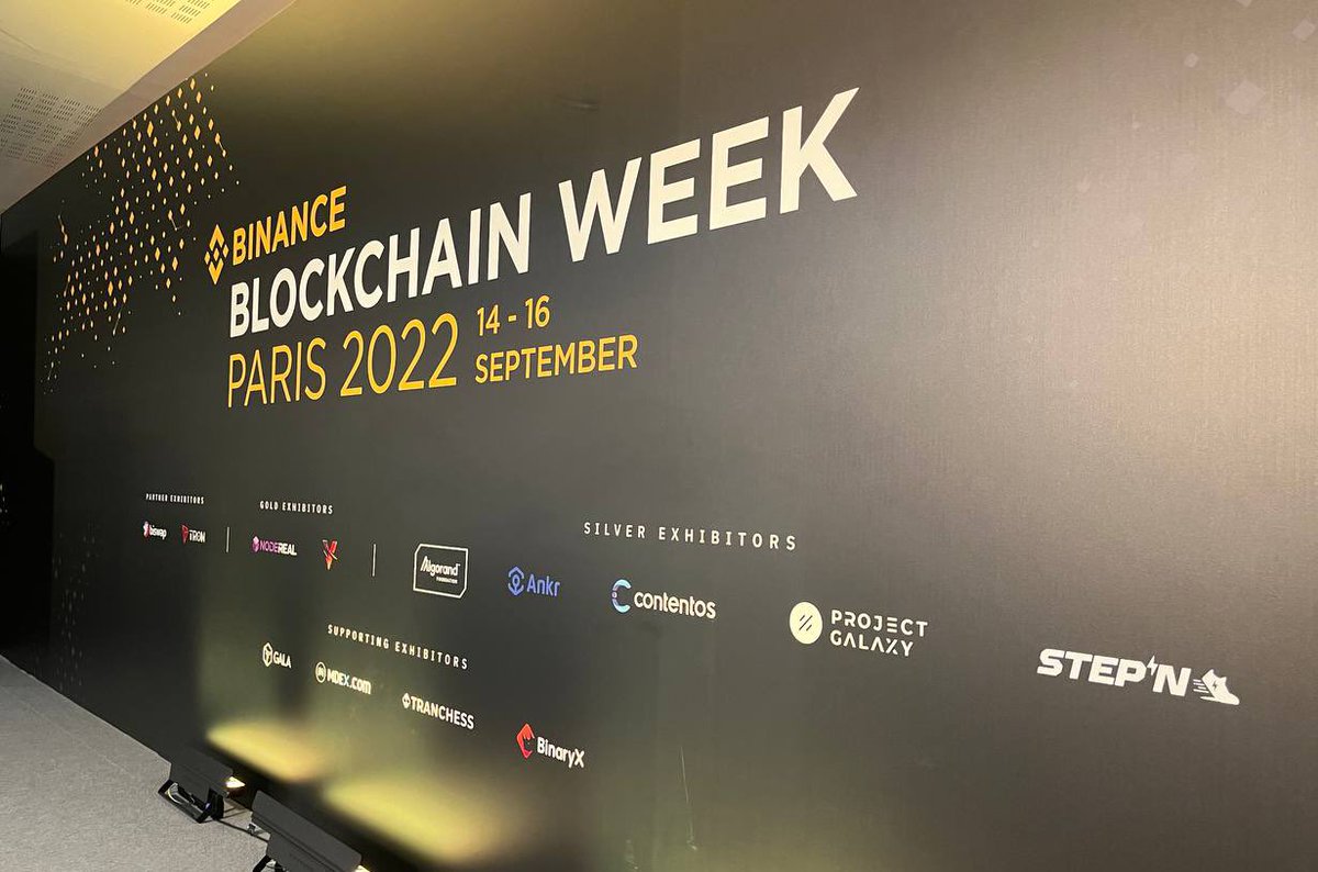 binance's tweet photo. Day 1 of #BinanceBlockchainWeek complete ✅

Thank you to everyone who tuned-in through #Binance Live, some great knowledge to take away! https://t.co/ls7sWUduRP