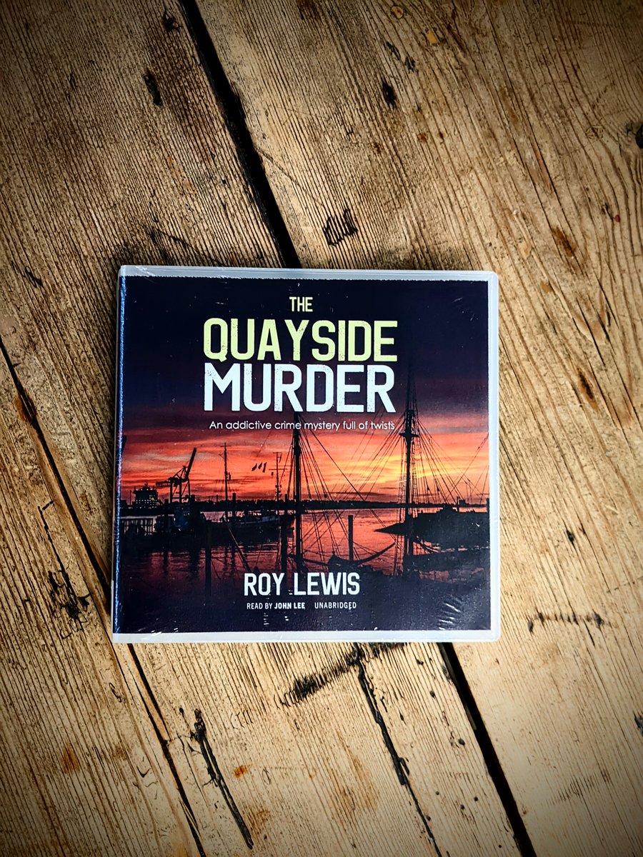 lblaUK's tweet image. Great to receive audio copies of best selling author #RoyLewis's  #TheQuaysideMurder (book 3 in the Eric Ward series) from @BlackstoneAudio!

🔊📚🌍

Get your copy here 📕🎧
tinyurl.com/5n74kptn

#CrimeFiction
#CrimeThrillers