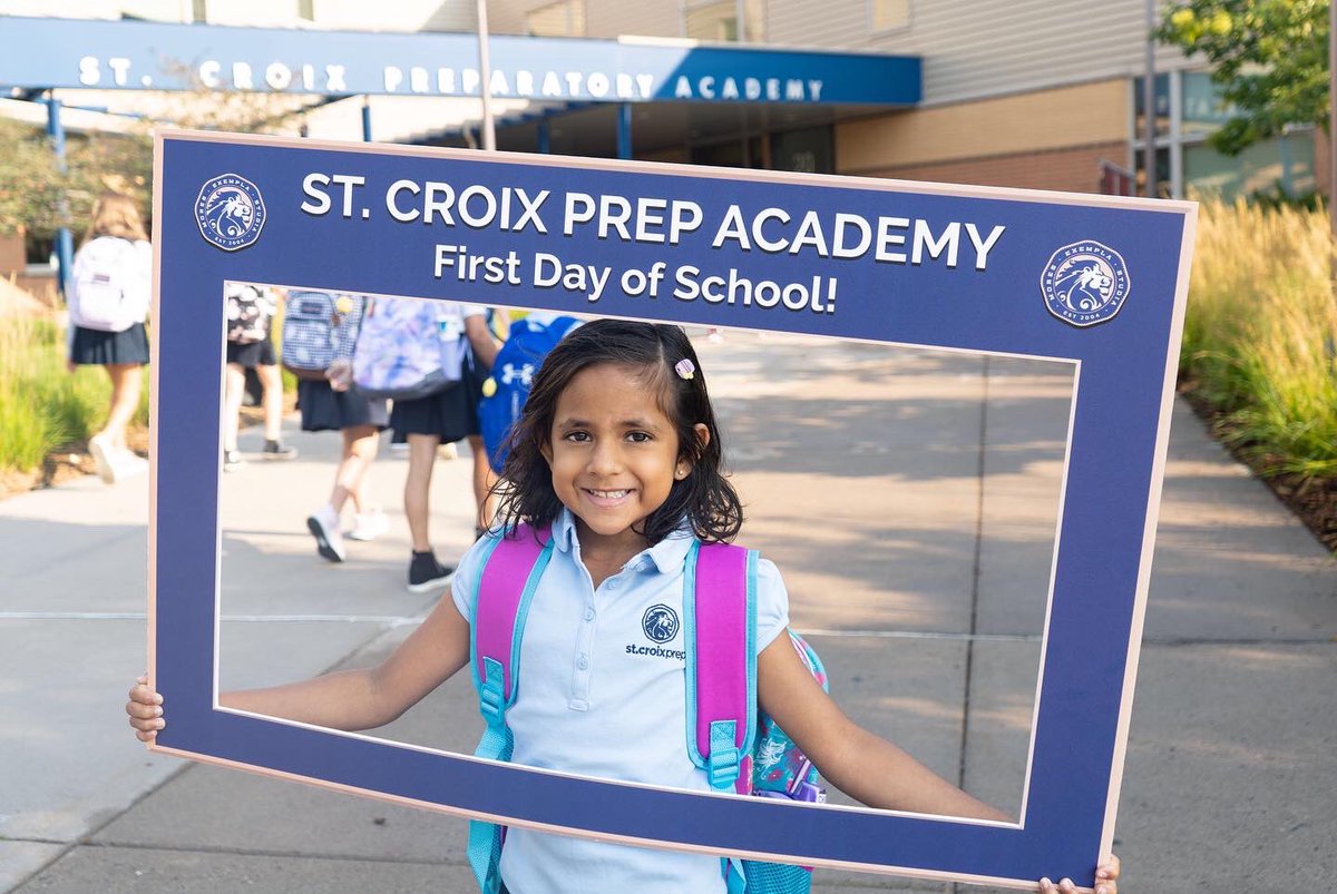 stcroixprep's tweet photo. Throwback to the First Day of School β¨
#stcroixprepforlife #stcroixprep #firstdayofschool2022 #bestyearyet
πΈ: Kemmetmueller Photography https://t.co/DXGS9CHkVy