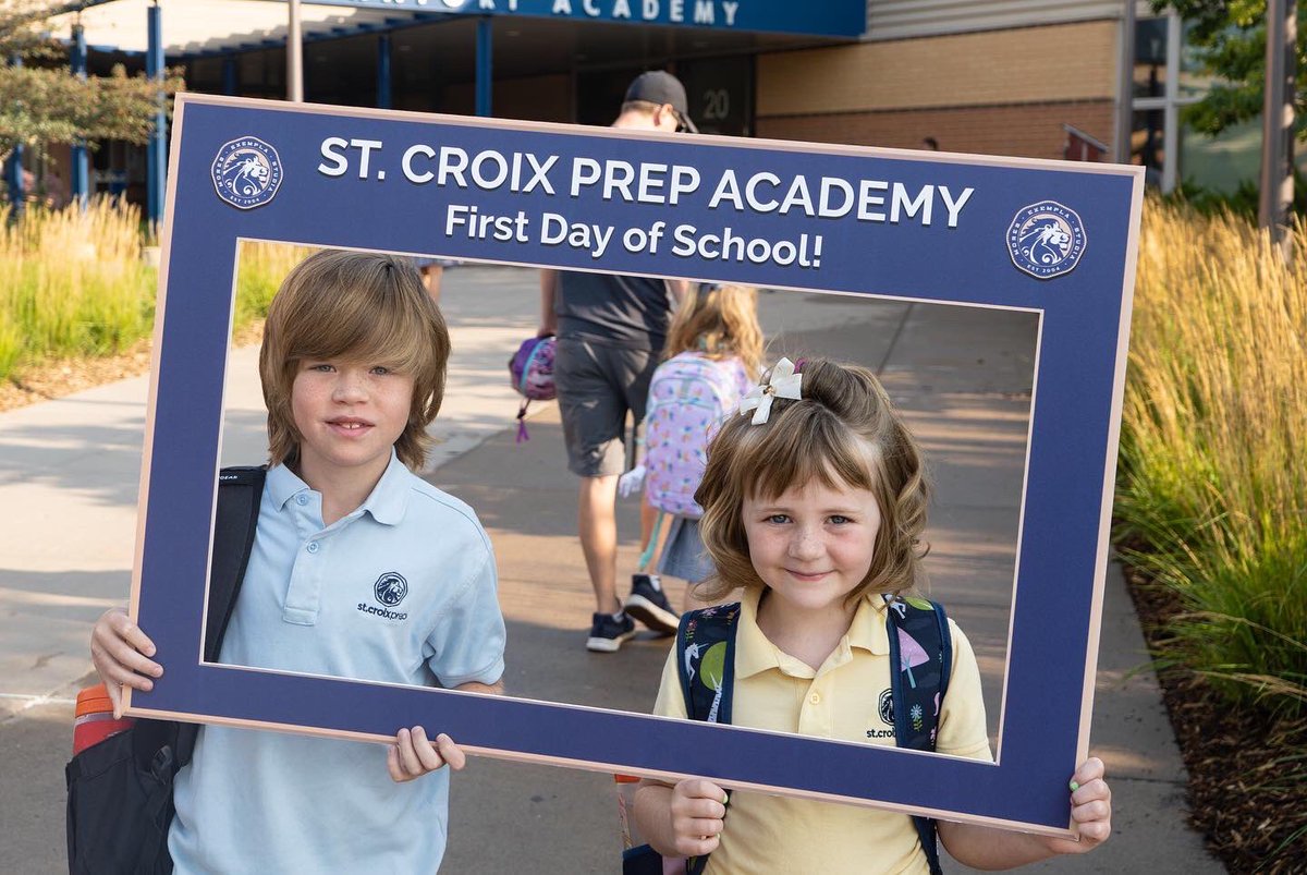 stcroixprep's tweet photo. Throwback to the First Day of School β¨
#stcroixprepforlife #stcroixprep #firstdayofschool2022 #bestyearyet
πΈ: Kemmetmueller Photography https://t.co/DXGS9CHkVy