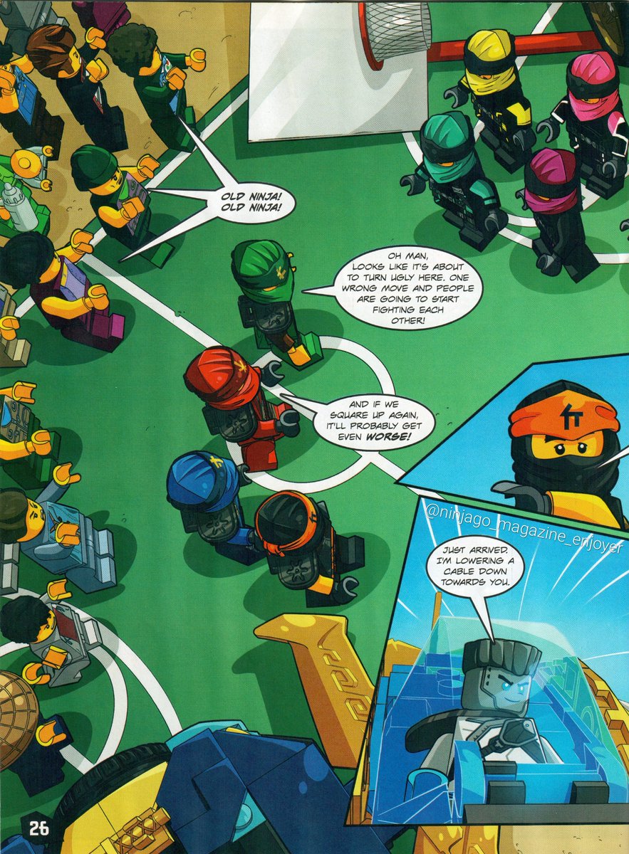 ninjagomagazine's tweet photo. Issue 93 - "Nope, NINJA MARBLES!"

#ninjago #ninjagocrystalized https://t.co/2wKtSwqO7c