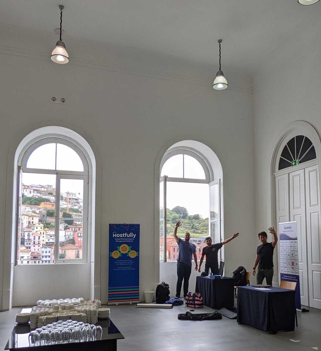 hostfully's tweet photo. VRWS, we are READY!
See you tomorrow! Come and say hi to the wholesome Hostfully squad!
#vrws #Hostfully #vacationrentalworldsummit #Porto #Portugal #VRWS22 https://t.co/ewlrbX3cxO