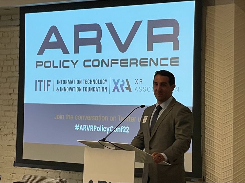 Lightening Talk: @DanRisko of @TransfrInc 'Workforce Development in XR' arvrpolicy.org #arvrpolicyconf22 @XRAssociation @ITIFdc