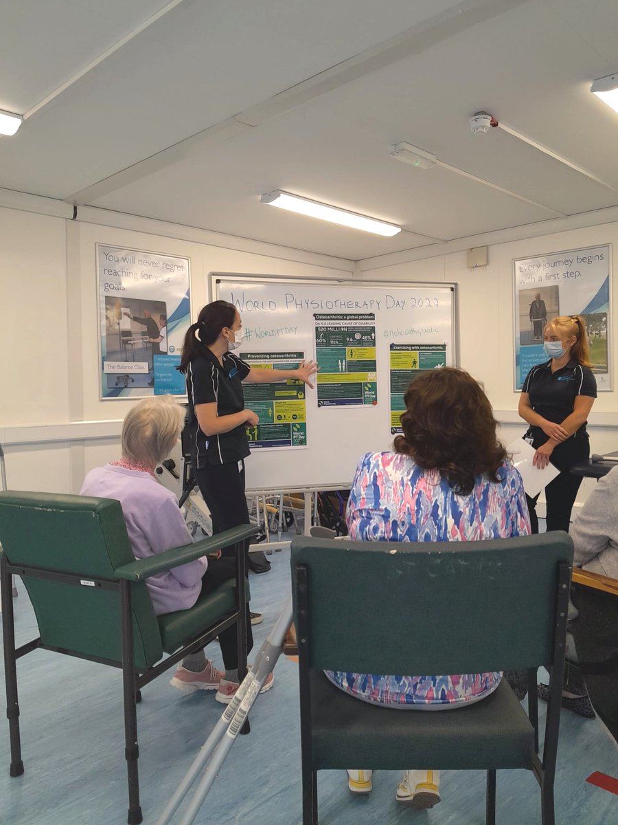 _ISCP_'s tweet photo. #TBT Well done to the Piotr and the team at the National Orthopaedic Hospital in Cappagh who marked #WorldPTDay in style! They had stands,quizzes,sweets (!) and lots of great information from experts on #osteoarthritis
#Choosechartered
#AskThePhysio https://t.co/epqBRrpanJ
