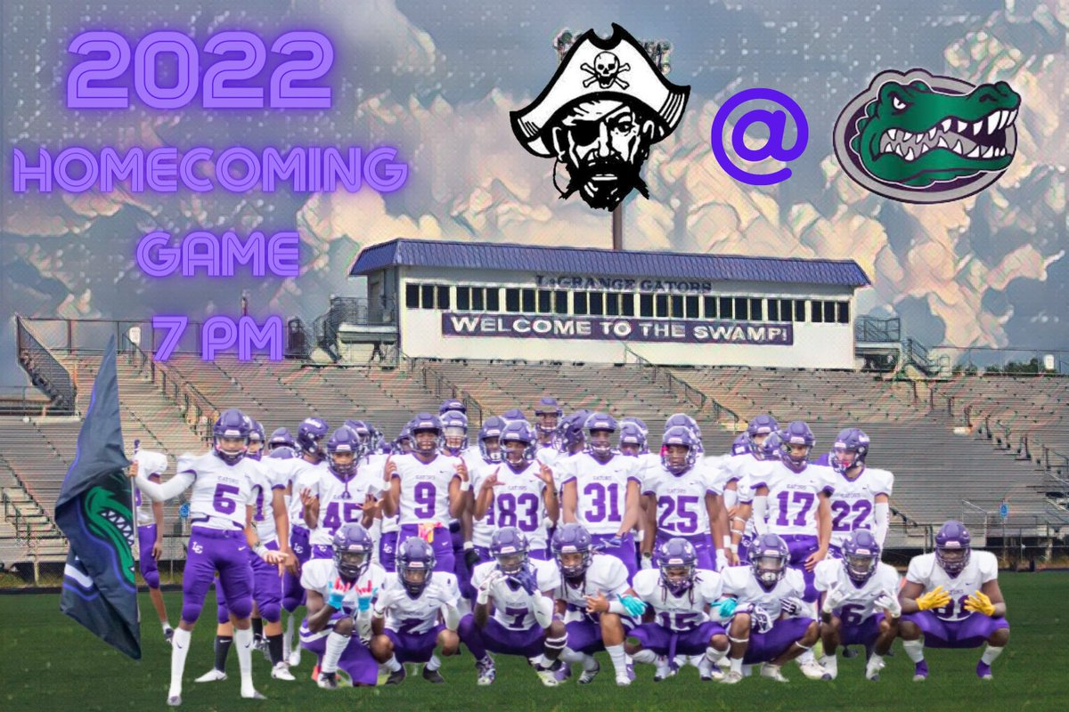 Homecoming Game against Kaplan High 
this Friday @ 7 PM! See y’all Soon 
#noexcuses #WeUsTogetherTeam