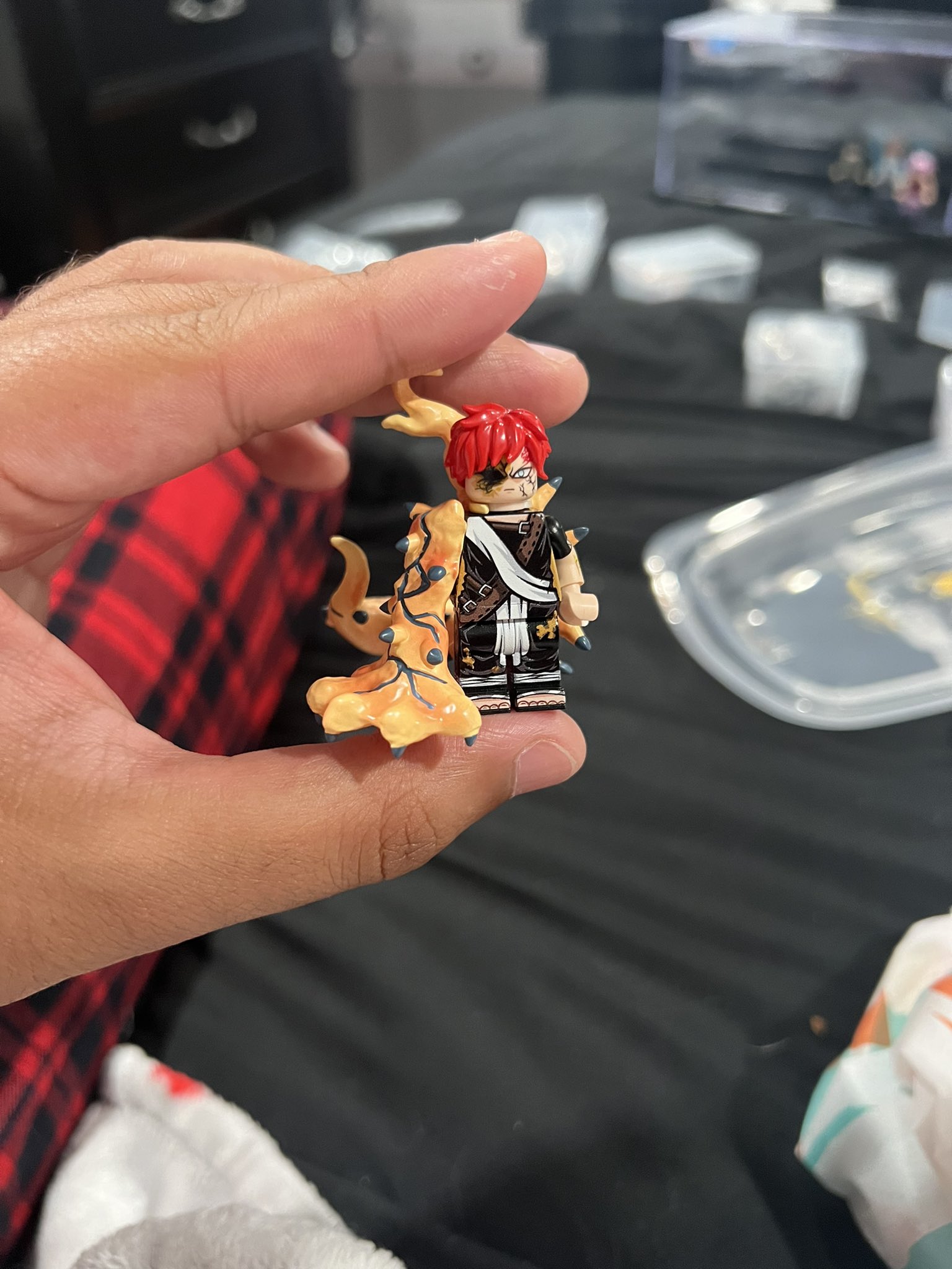 🌬NeVii, on X: Gaara [Manga Brick] Custom Lego Minifigure: ~This