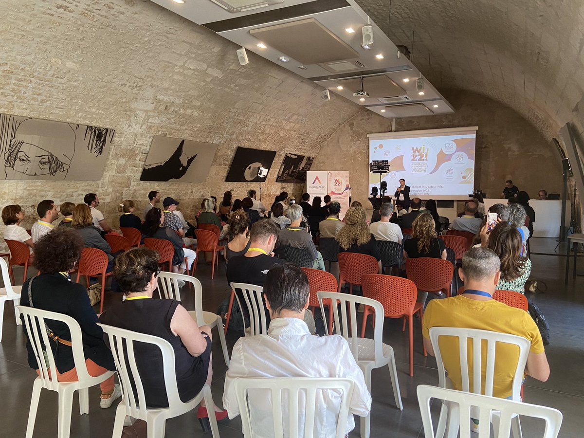 SO_Games_NA's tweet photo. Ce soir c’est le lancement de #Wizz, le 1er incubateur régional en #NouvelleAquitaine dédié aux Industries Culturelles & Créatives !
Découverte des 6 projets des incubés
#jeuxvideo #icc #animation
#eurekatech @villeangouleme @NvelleAquitaine https://t.co/DCl3x4SYgh