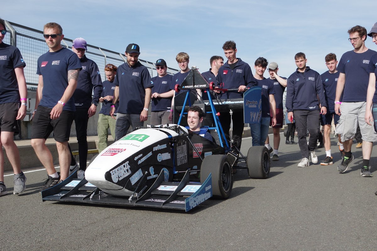 FormulaStudent's tweet photo. #throwbackthursday - more teams and their cars in the pitlane of #FS2022 @HWRacing @SalfordRacing https://t.co/v4LjQ2WqQd