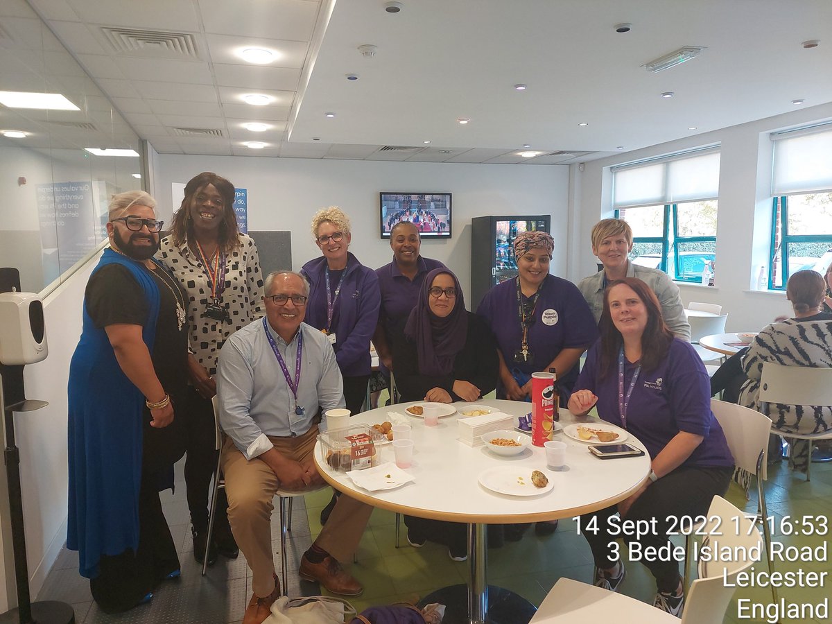 What a lovely way of ending our day meeting our new chair #TeamPurple @DorothyVS29 @RajSharmaHouse @desriiat @TonksSuzette1 @nazneenPA @Sarahpahousing @JoanneatPA