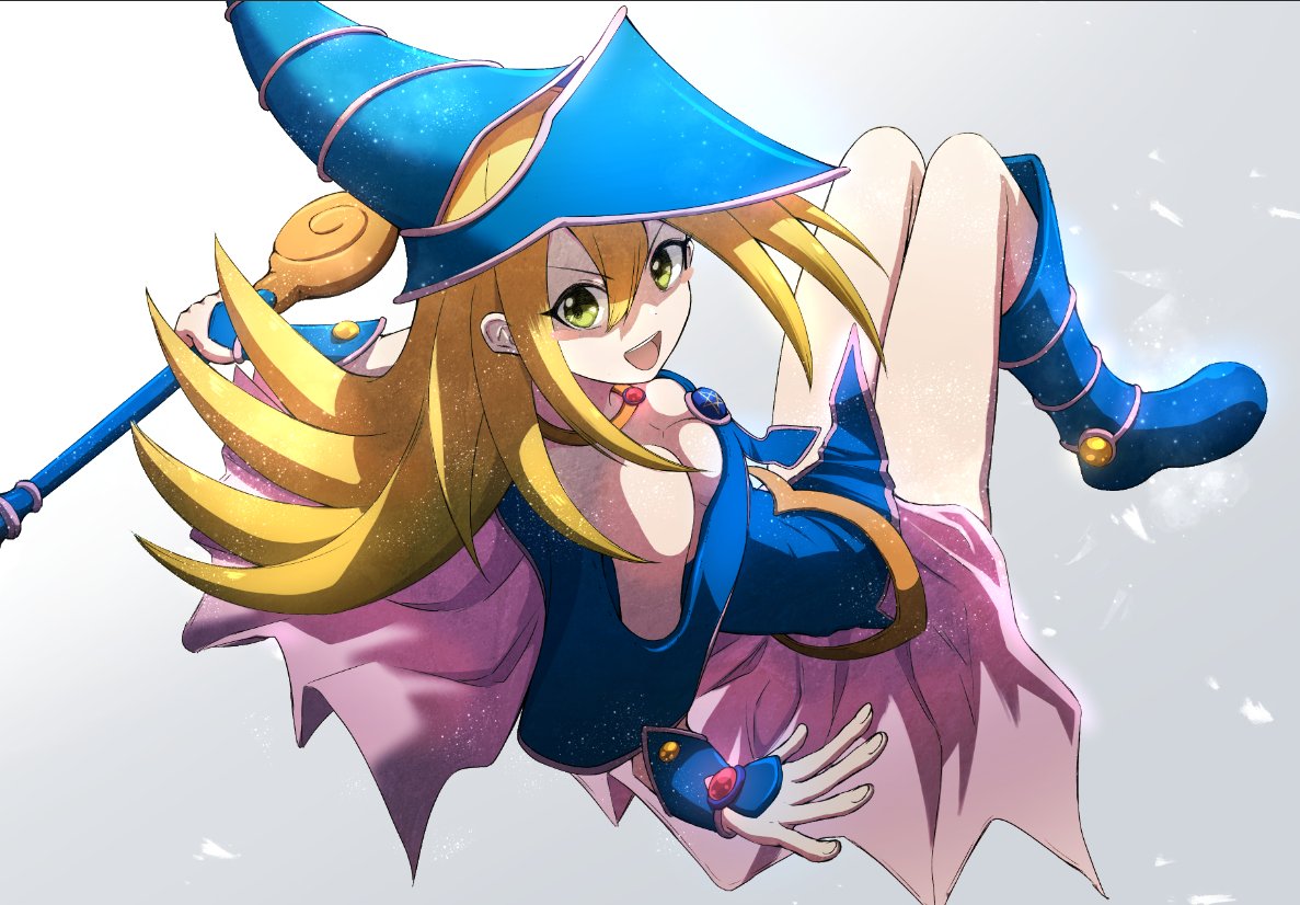 ブラックマジシャンガール「ブラックマジシャンガールは見えないところまできっちり描いてる 」|ハルタロのイラスト
