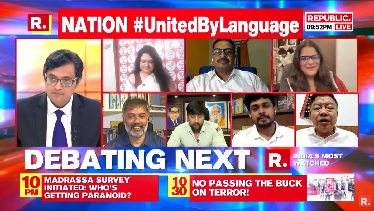 republic's tweet photo. #UnitedByLanguage | I want people in my state to feel Hindi is good language, but when my language is being replaced, that's an issue: Dr Lorho S Pfoze, MP, Lok Sabha, Naga People's Front https://t.co/I5Hu1RKZ2j https://t.co/SIm9HOdjns