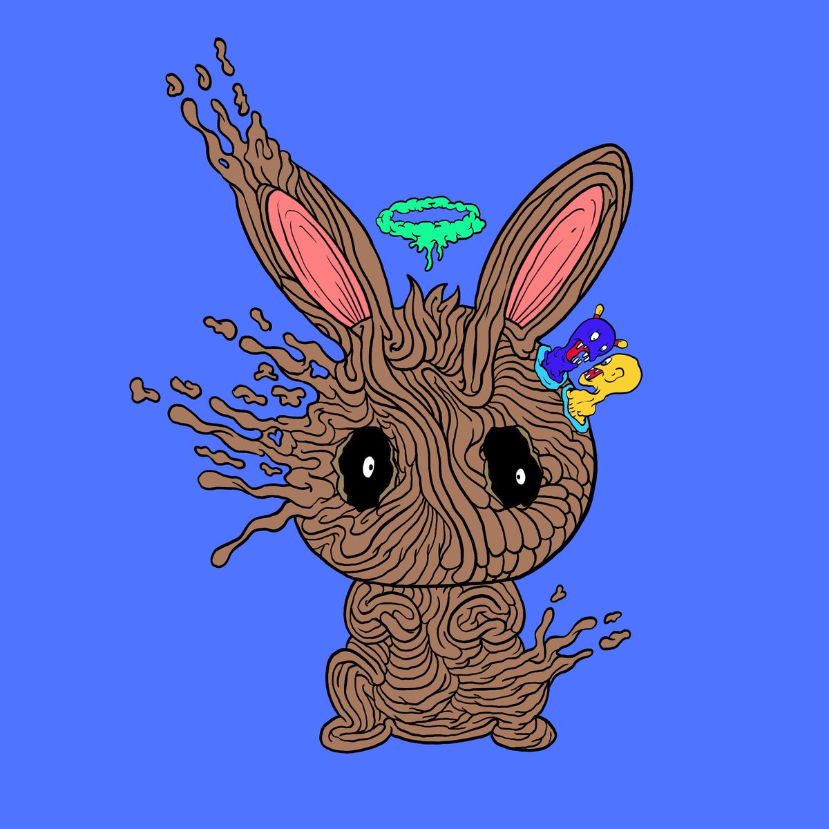 TheSavageSuit's tweet image. PSA - You can&apos;t just buy one bunny. It&apos;s inhuman &amp;amp; it&apos;s flat out wrong.

Get a Gen 1 @TrippyBunny_NFT &amp;amp; then get him /her a companion

Next, don&apos;t just lock them away. Have them play &amp;amp; interact w/others on CT.  Everybody loves Bunnies!!! 

Message Approved by @fxnction (🤞)