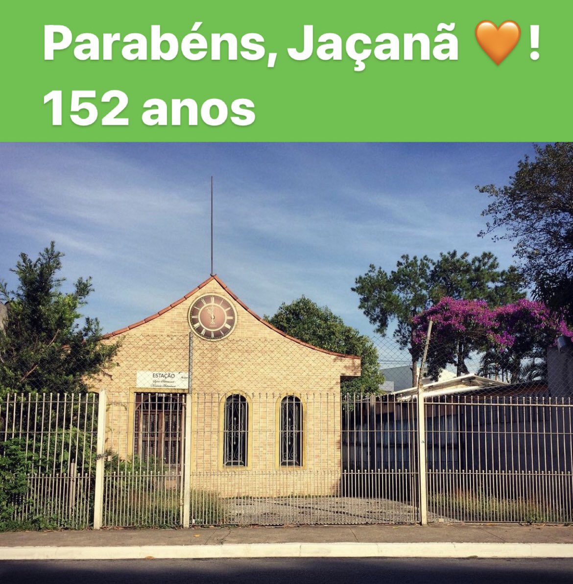 zonanortesp1's tweet photo. Hoje é aniversário do Bairro do Jaçanã! 152 anos 👏👏👏
📷 Sérgio Marques
#znsp #zonanortesp #znlovers https://t.co/sWJOsdvreh