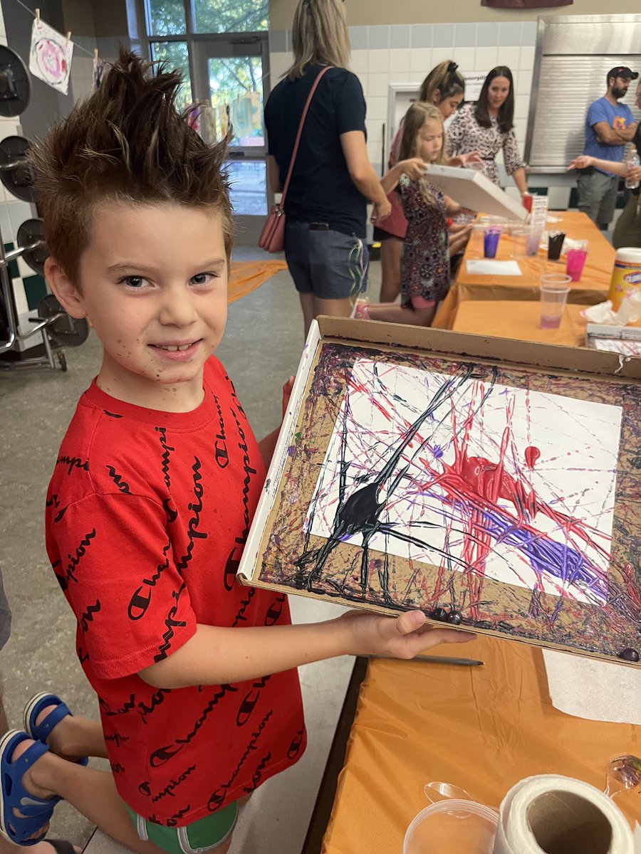 ges_pta's tweet image. Family Art Night was so much fun! Thank you to our Arts and Education Chair Sarah Powell for organizing a night full of hands on opportunities for students and families to get creative together! @ges_pta