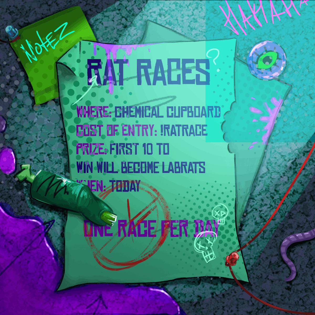 ZurbsNFT's tweet photo. Does your rat have what it takes to win? 👑 🐀 

[https://t.co/KvKsPgiXBI]
#nftcommunity https://t.co/WFhGYhuc5k