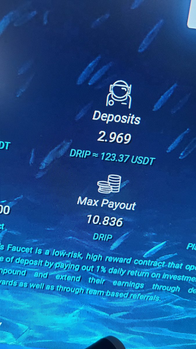 _CryptoCuban_'s tweet photo. Humble beginnings, going into $Drip with just a few bucks. I remember thinking, it almost doesn't matter where this price goes, as long as I'm always getting my 1% I'm good. I've been good everyday since! Stay hydrated, my friends 😎 #DripNetwork works 💪 #passiveincome https://t.co/c9Gf0iTohD