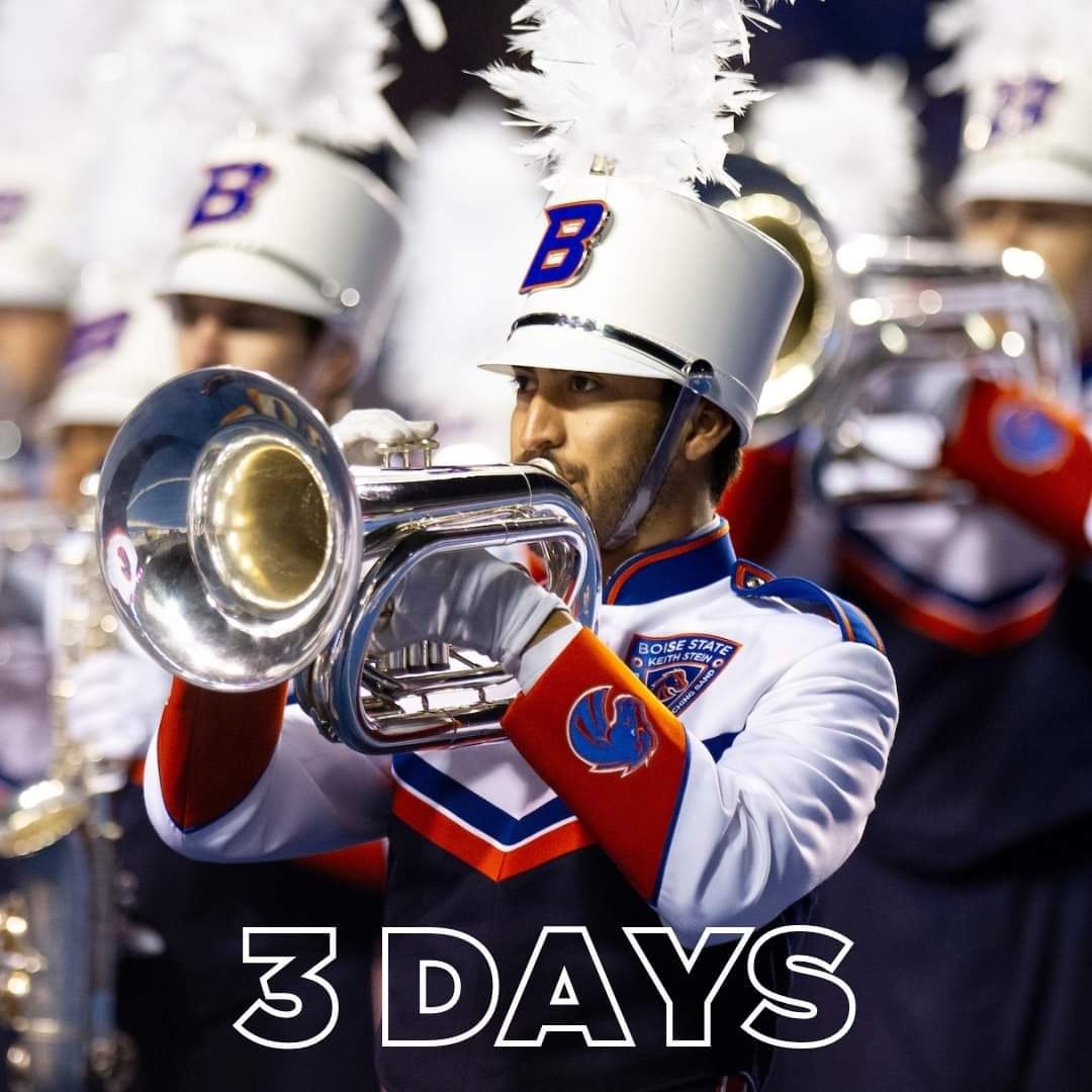 Boise State Blue Thunder Marching Band tweet media