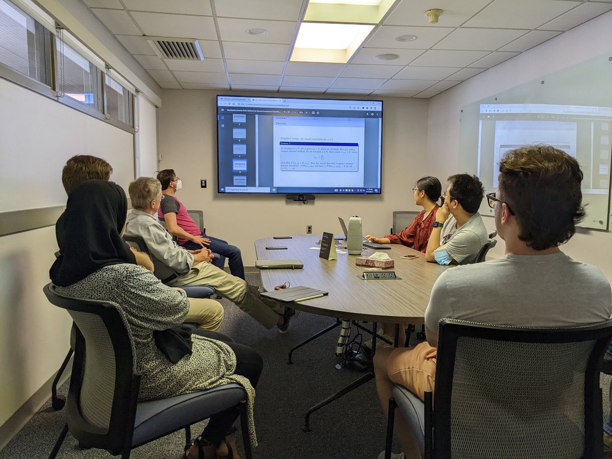 LehighOptML's tweet image. Thanks to Qi Wang ( @Qi76651451 ) for a fascinating OptML seminar today!