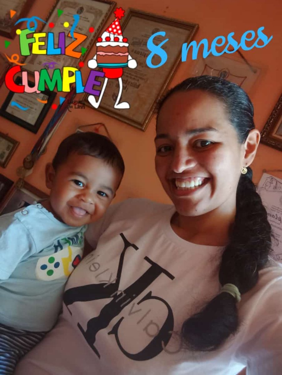 delfinbeta's tweet photo. Mi #Hackercito hoy de #cumple 8 meses, multiplicado en kilos, mi gordo hermoso ❤️🎉 #MamaDeveloper https://t.co/5jwnizg97D