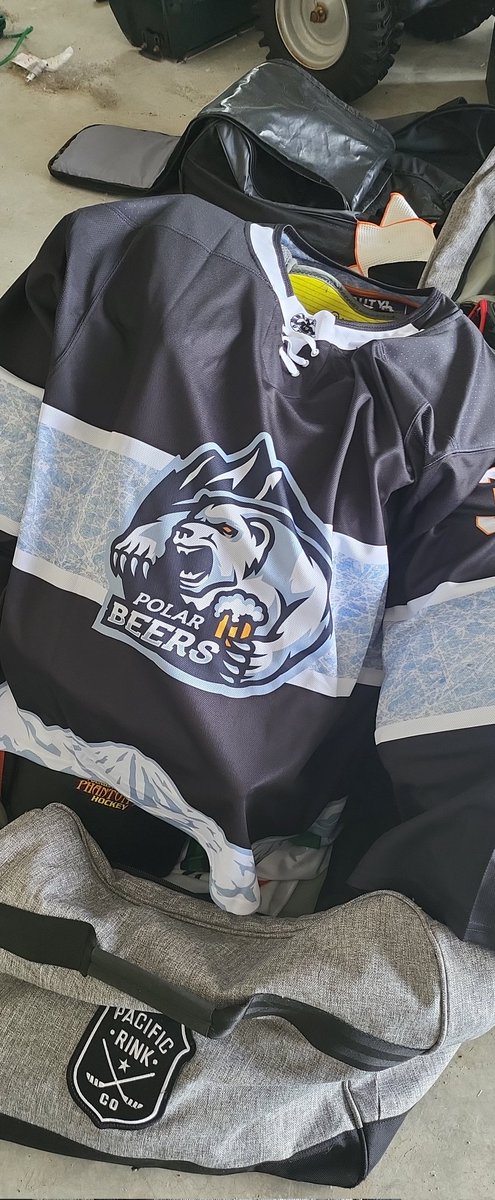 panthersoccer's tweet photo. @usahockey @BeautyUnis did a killer job with our Polar Beers jerseys https://t.co/aU8mtqJhHW