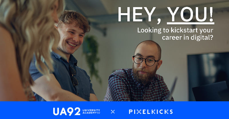 UA92MCR's tweet photo. Are you passionate about digital?
Looking for an exciting career in tech?

We've partnered with @Pixel_Kicks to deliver a deliberately different and ground breaking DevOps Engineer Apprenticeship!

Click below to learn more 👇

⭕️ #UnlockYourGreatness ❌
