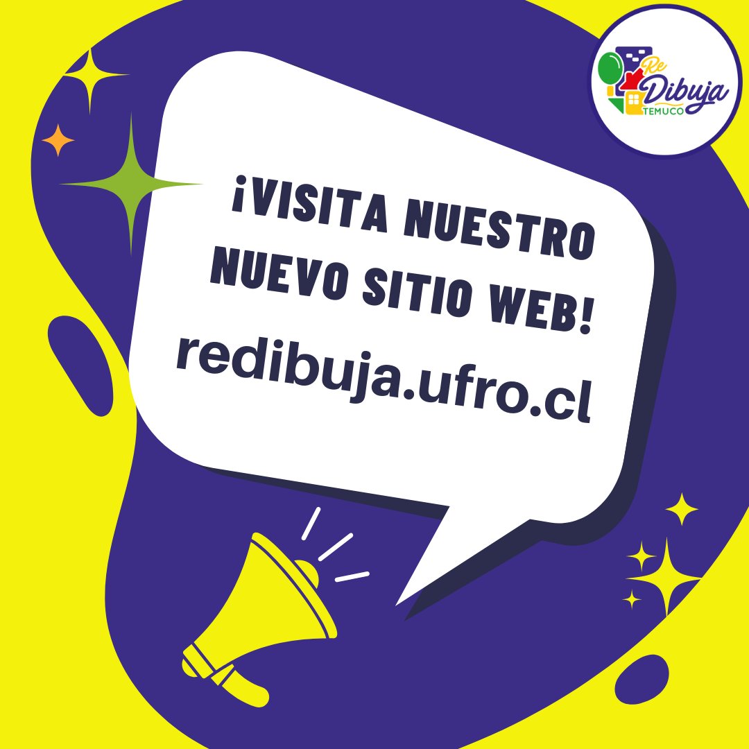¡¡Tenemos sitio web!! Puedes saber un poco más de nuestro proyecto en redibuja.ufro.cl
