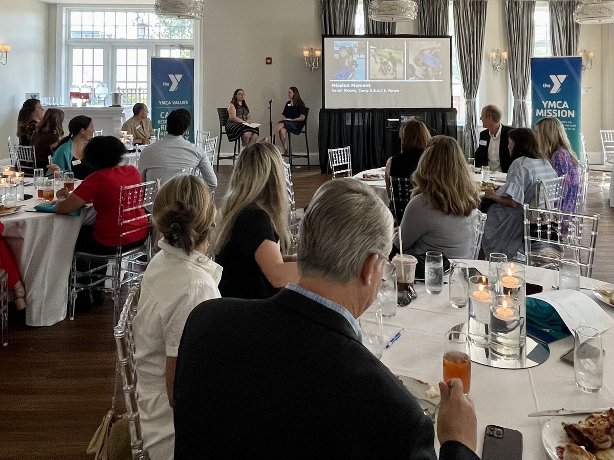 Did you know - YMCA is the #1 childcare provider in the country? And the impact stories will move you! So grateful to be kicking off the #WeBuildPeople campaign with this incredible group of <a href="/TaylorYMCA/">Taylor Family YMCA</a> leaders and supporters.