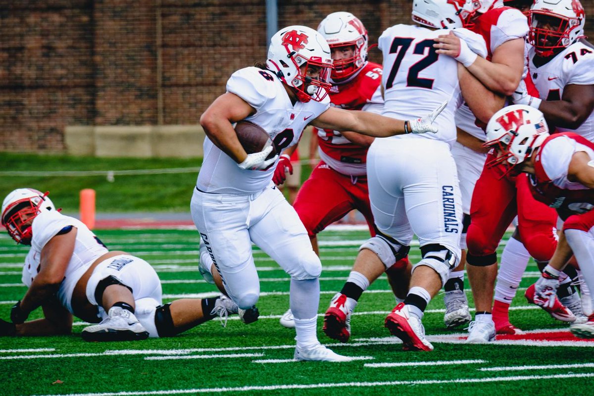 Off &amp; running w/a season-opening win &amp; back at No. 1 in <a href="/d3football/">D3football.com</a>'s Top 25, <a href="/football_ncc/">NCC Football</a> opens the chase for a 16th <a href="/CCIW_Athletics/">CCIW</a>
title Saturday at Carthage.

Our preview: bit.ly/3BArTXt

#WeAreNC 🏈