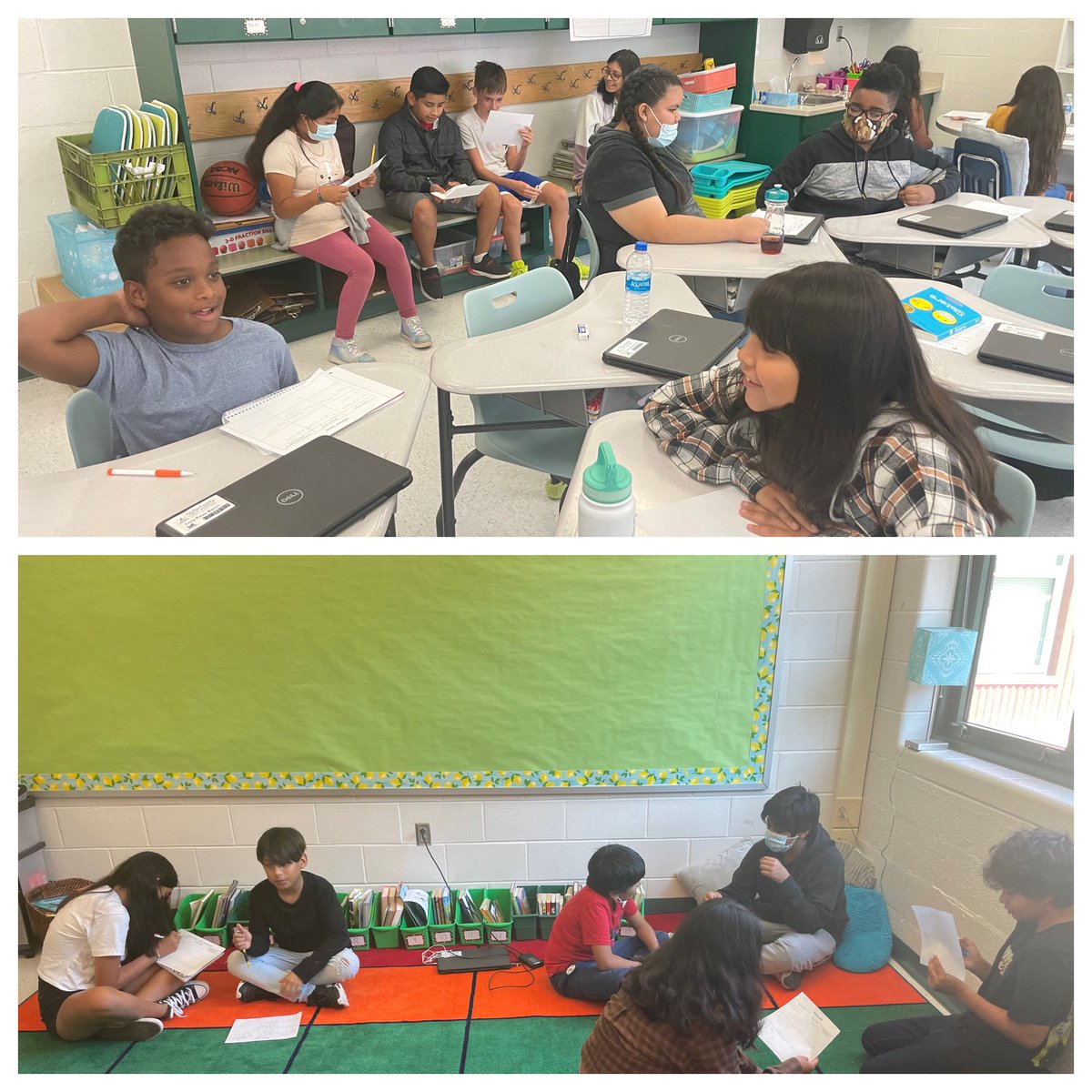 Loved hearing the buzz of students share their ideas for their memoir writing today <a href="/GrahamRoadES/">Graham Road ES</a>