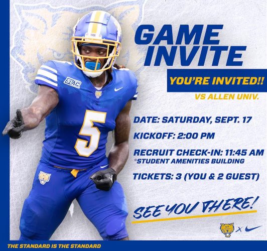Thanks for the invite <a href="/fvsu22/">FortValleyStateUniversity Page</a> <a href="/CoachJHirsch/">Joel Hirsch</a> <a href="/RobStowe4/">Coach Rob Stowe</a>