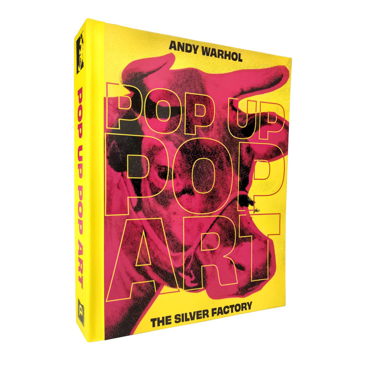 Andy Warhol's Cow graces the cover of both editions of the Pop Up Pop Art Silver Factory book 🐮📚 Visit PopositionPress.com to pre-order the Andy Warhol Pop Up Pop Art Silver Factory Collection - in production now! #BookTwitter #andywarhol #bookcovers #popup #popart