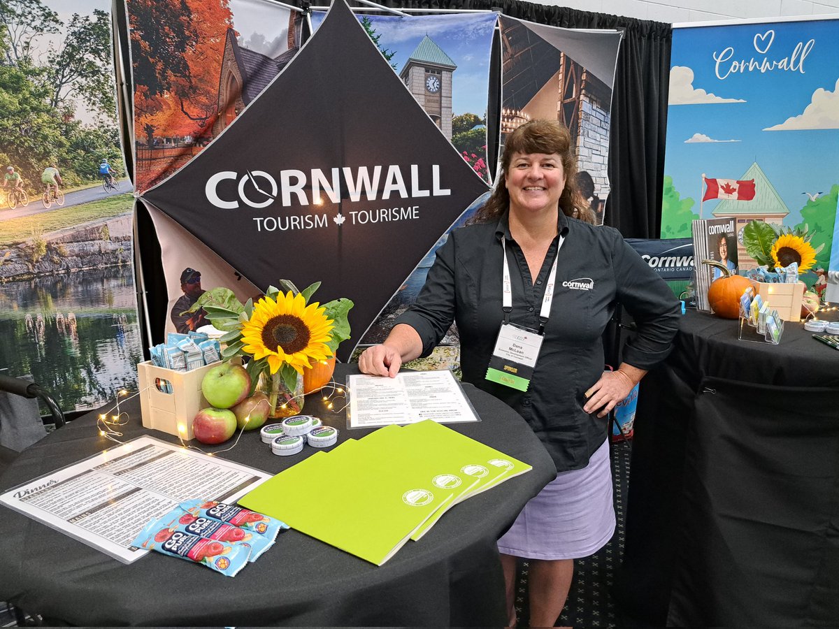 Drop by our booth at OEMC 2022. Great start to the conference, welcome to the 300+ delegates from across the region! #OEMC #OntarioEast #ChooseCornwall