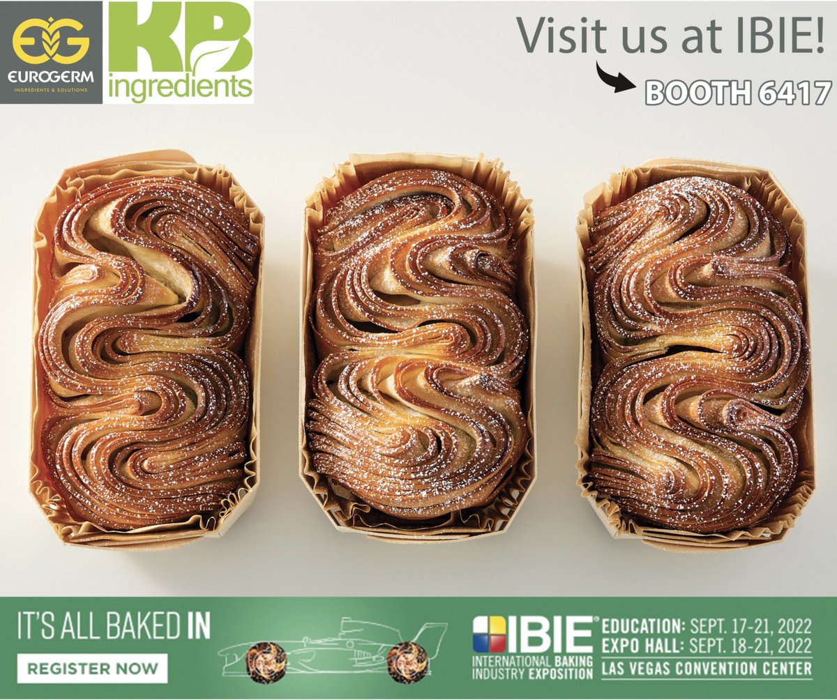 We can’t wait to see you at the <a href="/BakingExpo/">IBIE 2025</a>! Visit us at booth 6417! #ibie #ibie2022 #eurogermkb