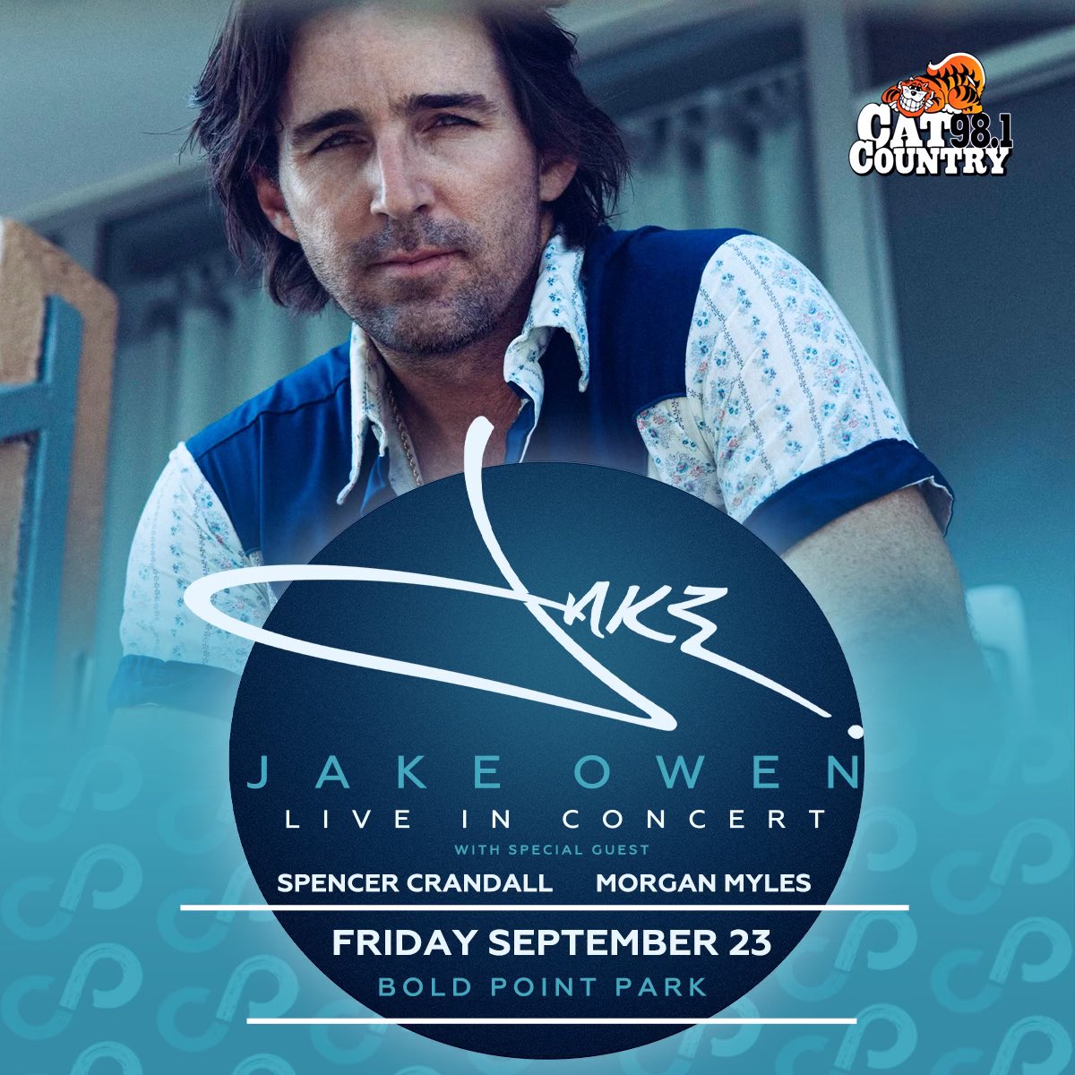 Excited to announce this one!!! I’ll be opening for <a href="/jakeowen/">Jake Owen</a> &amp; #SpencerCrandall this Sept 23rd <a href="/BoldPointPark/">Bold Point Park</a> in East Providence Rhode Island! I adore both of these artists and their music!

Ticket link: waterfrontconcerts.com

What songs should I include for my set??