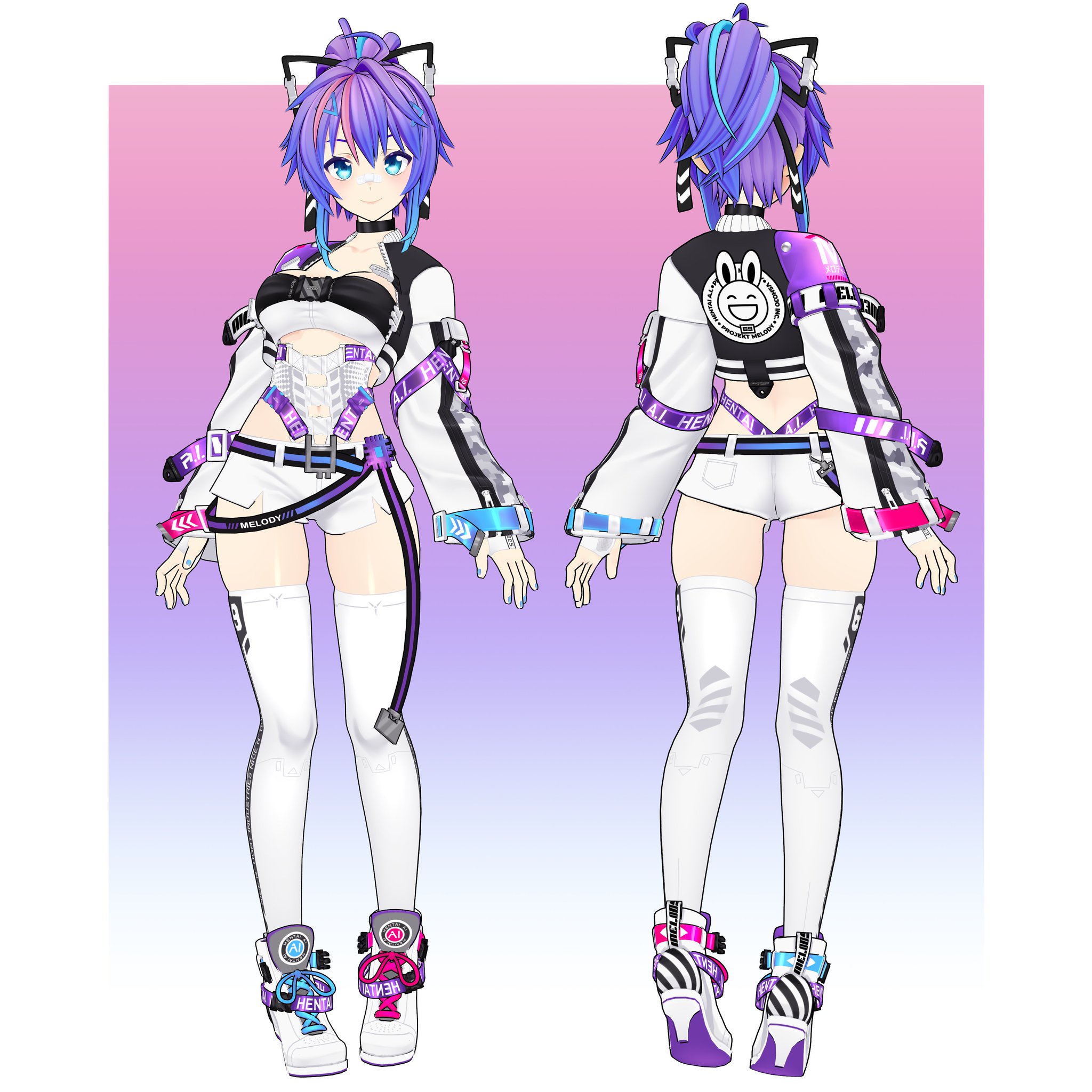Projekt Melody Face Reveal - uxilu23