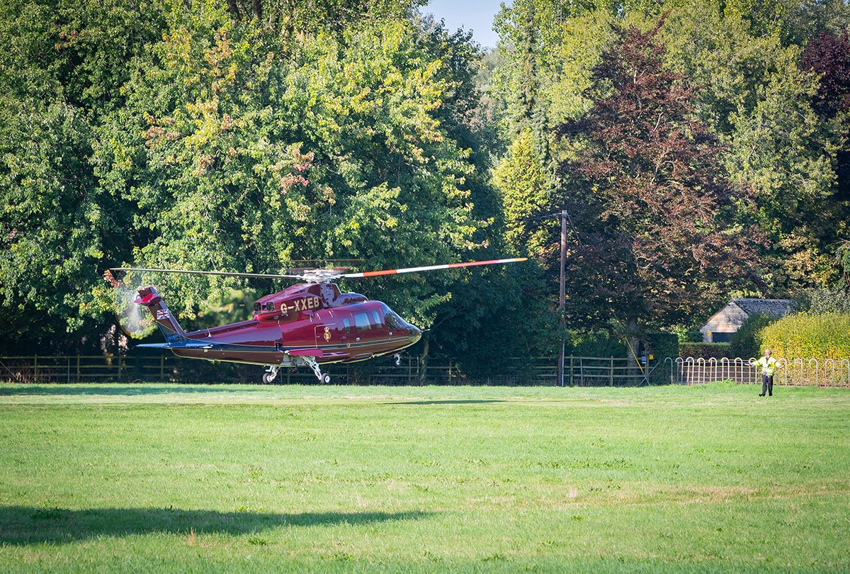 DanielJaeWebb's tweet photo. Nobody: What have you done today?

Me: I've photographed The King driving himself through Wiltshire, after dropping The Queen's Consort home in Lacock by Royal helicopter.

I was the only member of the press there to capture the moment - all the pictures are available from @SWNS. https://t.co/k4YEZylVFq