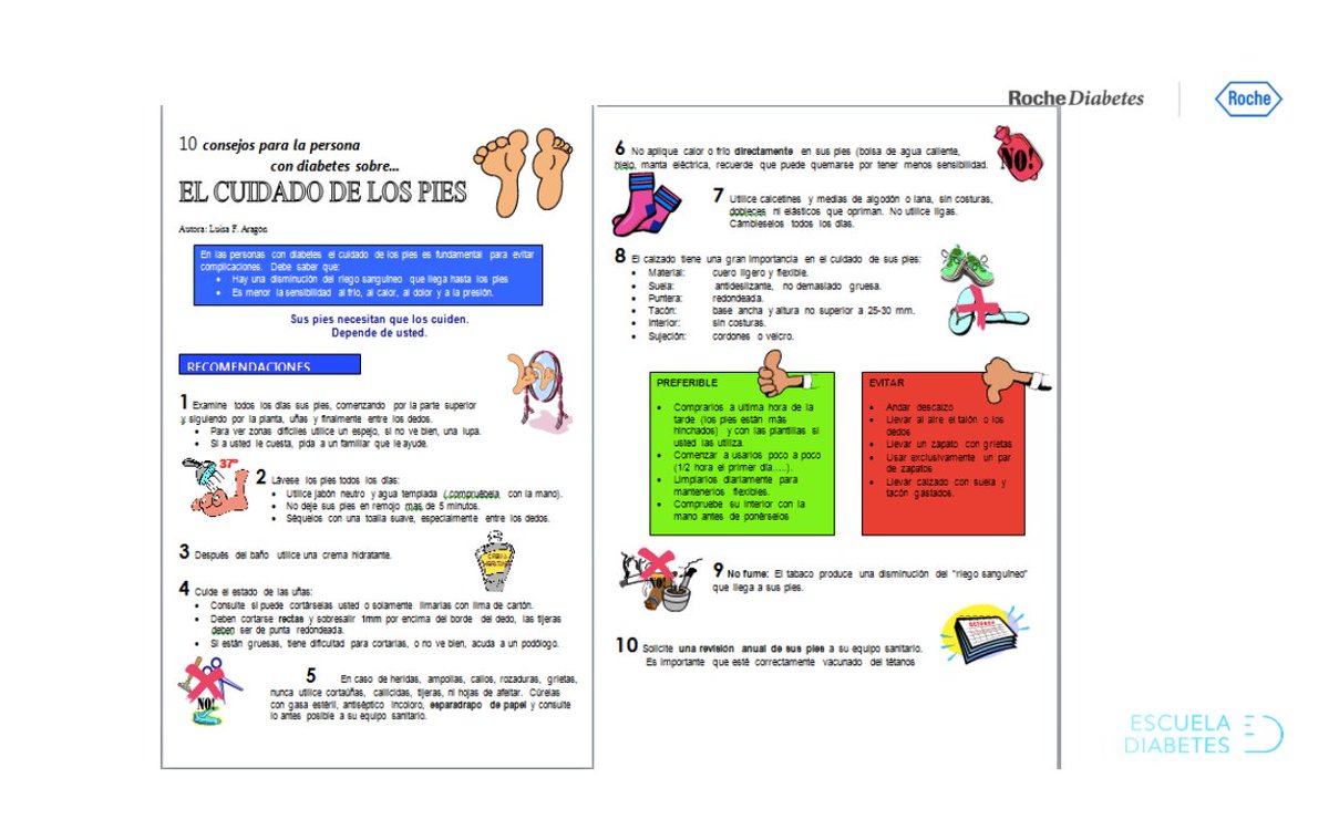 redGDPS's tweet photo. La detección del pie de riesgo🦶 debe formar parte de un programa estructurado que contemple
🦶 Exploración periódica
🦶 Exploración vascular
🦶 Exploración neurológica
🦶Educación terapéutica: cuidados
@LlussaJ #PalomaPrat #ReginaMayor
#webgdps https://t.co/JSIpO7MKfX
