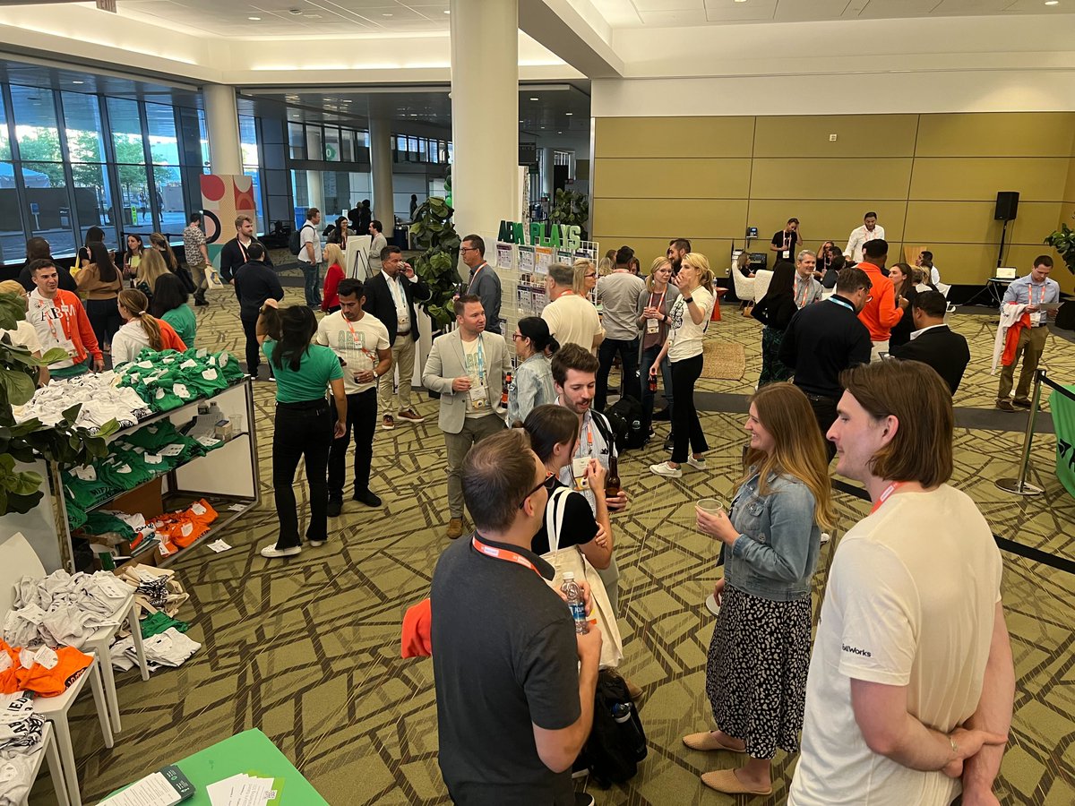 RollWorks's tweet photo. We are still energized from @INBOUND, so here are just a few of our favorite memories from the ABM Lounge! 🤩

What were some of your favorite moments? Comment below ⬇️

Also, check out our recent blog recapping our #ABMified presence at #INBOUND22 : https://t.co/SgkpTrTRYY https://t.co/xhmQACJmSw