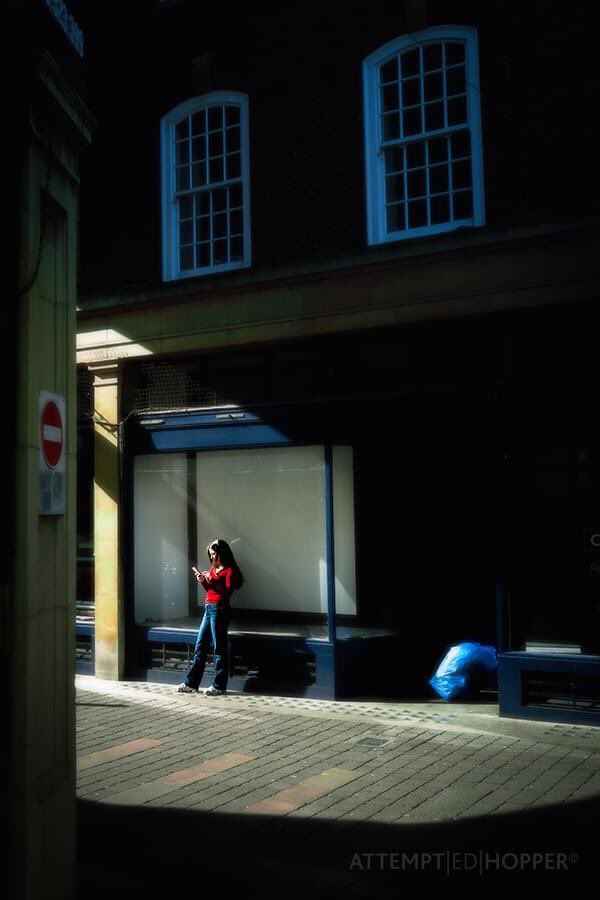 olgatuleninova's tweet photo. Channelling Edward Hopper in Cambridge, UK https://t.co/3l4JyKQoVk
